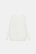 Трикотажний светр із об'ємною текстурою Zara 3471/103 L-XL Білий (03471103250L-XL) - зображення 8