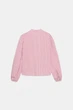Смугаста сорочка з воланами Zara 2137/693 L Рожева (02137693620L) - изображение 7