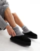 Уги сліпери на платформі UGG Women's Tazz Slipper Black 40 розмір чорні - изображение 5