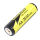 Батарейка аккумуляторная LiitoKala Ni-26/AA 2600mAh 1.2V перезаряжаемая батарейка АА многоразовая для электроники, 800+ циклов - изображение 1
