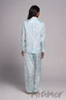 Костюм шёлковый домашний Selesta Tiffany German Volf 25129 XL Голубой - изображение 8