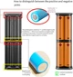 Безпайковий DIY-корпус повербанка A4 чорний на 4x21700 до 20000mAh з швидкою зарядкою QC/PD 22.5W, дисплеєм та ліхтариком - зображення 4