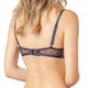 Бюстгальтер жіночий м'яка чашка з сіточки Felisiya Lingerie Синій 2007-058г L - зображення 2