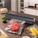 Кухонный вакууматор Lesko HB-505 Gray вакуумный упаковщик для пищевых продуктов еды - изображение 6