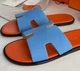 Тапочки Hermes Izmir Blue Orange 43 - изображение 2