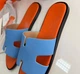 Тапочки Hermes Izmir Blue Orange 43 - изображение 4