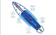 Сапборд RIDE WAVE 320 см RW2211012 — надувна дошка для САП серфінгу, sup board - изображение 5