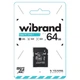 Картка пам'ятi Wibrand 64Gb class 10 (adapter SD) WICDXU1/64GB-A - изображение 2