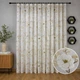 Тюль Magnolia из батиста под лен бело-бежевый на ленте для крючков 150×230 см (YH859-150) - изображение 1
