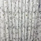 Тюль Magnolia 200x270 см с цветочным принтом Бело-серый (YH8541-200) - изображение 4