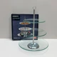 Фруктівниця-блюдо скляна 3-х ярусна 30х30х39,5 см Ardesto Gemini AR0949 - зображення 1