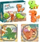 Ігровий набір з динозавром Dino Puzzle Tracks 2 в 1 Трицератопс і Тиранозавр T-Rex - зображення 1