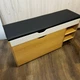 Тумба для обуви в прихожую с мягким сиденьем Comfort Home 100х30х50 см - изображение 5