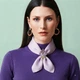 Брошь золотистая с кристаллами Астра Розовая - изображение 8