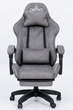 Кресло геймерское DIEGO ALCANTARA PRO Gray - изображение 4