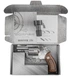 Револьвер пневматический Borner 733 Silver BB калибр 4.5 мм - изображение 8