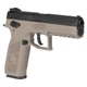 Пистолет пневматический ASG CZ P-09 Black/FDE Blowback CO₂ Pellet - изображение 4