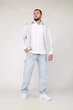 Джинси чоловічі YUKI loose блакитний 32 ЦБ-00280615 - изображение 2