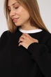 Світшот жіночий YUKI чорний 52 ЦБ-00283110 - изображение 4