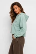 Кофта женская однотонная мятного цвета Fashion размер 42-44 (217738) - изображение 2