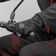 Мотоперчатки Rockbros зимние полнопалые с флисовой подкладкой сенсорными накладками ветрозащитные для мотоцикла велосипеда активного отдыха Черные - изображение 3