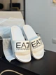Шльопанці (unisex) Emporio Armani EA7 білі 46 (29.9 см) (XCP001 XCC22) - зображення 4