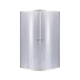 Lidz Latwa SC80x80.SAT.MID.GR Душевая кабина полукруглая, стекло тонированное 4 мм + Lidz Душевой поддон KAPIELKA - изображение 3