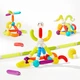 Магнітний конструктор Mideer Rainbow Magnetic Stick 26 деталей — веселкові магнітні палички з гнучкими поп-трубками ( MD2350 ) - зображення 3