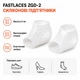 Подпяточники FASTLACES ZGD-2 силиконовые невидимые для увеличения роста на 2 см - изображение 2