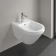 Биде подвесное 37х53см VILLEROY & BOCH ARCHITECTURA 74870001, белый - изображение 2