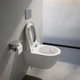 Rimless/Silent Flush подвесной унитаз в комплекте с сиденьем slow closing LAUFEN PRO X H8668600000001, белый - изображение 6
