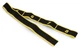 Еспандер із петлями для розтяжки PowerPlay PP_4311 Fitness Band Жовта (88*4см.) (PP_PP_4311_Yellow) - изображение 3