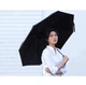 Парасолька автоматична DailyElements Memory Folding Automatic Umbrella BHR7671CN Black - зображення 4