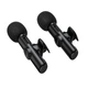 Беспроводная микрофонная система BOROFONE BFK16A dual-mic Lightning черная ABS-пластик - изображение 5