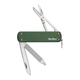 Мультитул Multi-function knife 10 в 1 ABS-пластик + сталь 75x20x19 мм зелёный - изображение 1