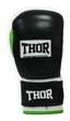 Рукавички боксерські THOR TYPHOON 16oz / шкіра / чорно-зелено-білі (SPT_8027/01(Leather) B/GR/W 16 oz.) - изображение 4