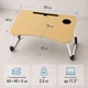 Столик для ноутбука с подставкой для планшета и подстаканником Blow T36 White 60 x 40 x 25.5 см - изображение 6
