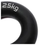 Еспандер кистьовий силіконовий PowerPlay PP-4324 Hand Grip Ring Hard 25 кг. Чорний (PP_PP_4324_25kg) - зображення 3