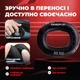 Еспандер кистьовий силіконовий PowerPlay PP-4337 Hand Grip Hard 30 кг. Чорний (PP_PP_4337_Black_30kg) - изображение 7
