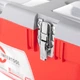 Ящик для инструментов Intertool BRP с металлическими замками и органайзерами прочный пластиковый кейс для хранения мастерской - изображение 6