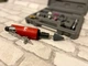 Пневматическая шлифмашинка INTERTOOL PT-1002 прямая 25000 обмин 6 атм с набором шлифовальных камней 10 шт и пластиковым кейсом для металла - изображение 4