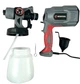Краскораспылитель Intertool BRP 550 Вт электрический с системой HVLP быстрая разборка Click Clack 0 8 л для мебельного производства и окрашивания поверхностей - изображение 8