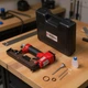 Степлер пневматический Intertool BRP для мебели под шпильку 12-25 мм профессиональный строительный инструмент с кейсом для монтажных работ - изображение 1