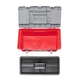 Набір ящиків для інструментів Intertool BX-0513 BX-0516 BX-0518 пластикові з металевими замками 3 штуки органайзер для зберігання - зображення 6