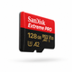 Карта пам’яті SanDisk Extreme PRO microSDXC 128GB UHS-I для телефона, планшета, комп’ютера + SD-адаптер - зображення 2