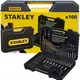 Набір свердел та оснащення Stanley STA7205 100 предметів у міцній касеті (5035048377246) - зображення 1