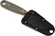 Ніж Esee Knives Izula II, лезо Plain Desert Tan 1095 High Carbon, руківя Micarta Desert Tan, піхви Plastic, IZULA-II-DT - изображение 5