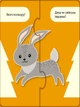 Розвиваючі пазли "Веселі тваринки" 827003, 12 двосторонніх пазлів - изображение 3