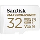 Карта пам'яті SanDisk microSDHC 32GB UHS-I Max Endurance U3 V30 R-100MB/s + SD Adapter (SDSQQVR-032G-GN6IA) [174431] - зображення 2