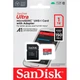 Карта памяти SanDisk microSDXC Ultra 1TB UHS-I U1 A1 + SD Adapter (SDSQUAC-1T00-GN6MA) [174387] - изображение 4
